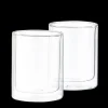 Discount CASA Relax Bicchiere A Parete Set Di 2 Trasparente