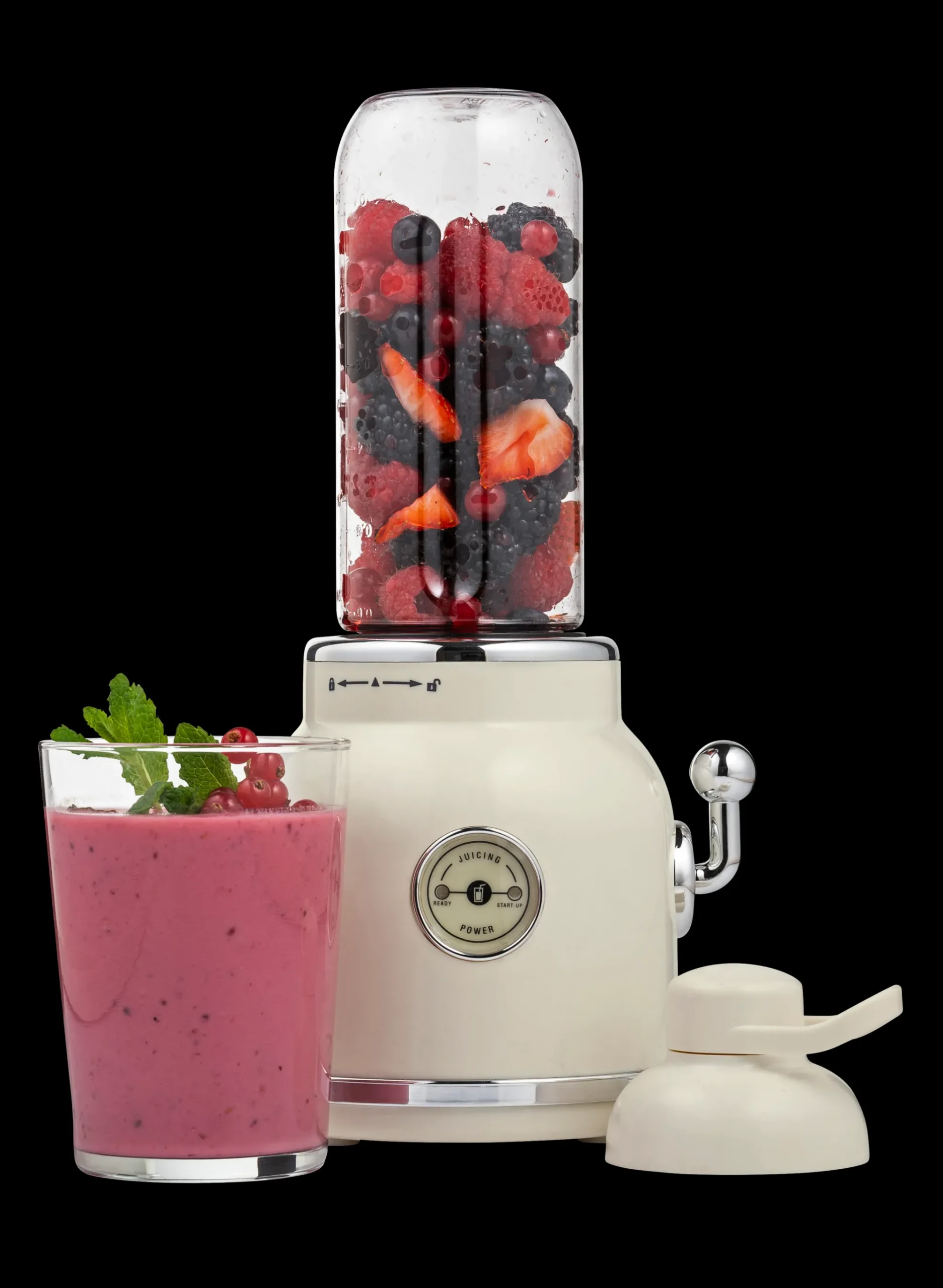Outlet CASA Retro Fun Frullatore Crema