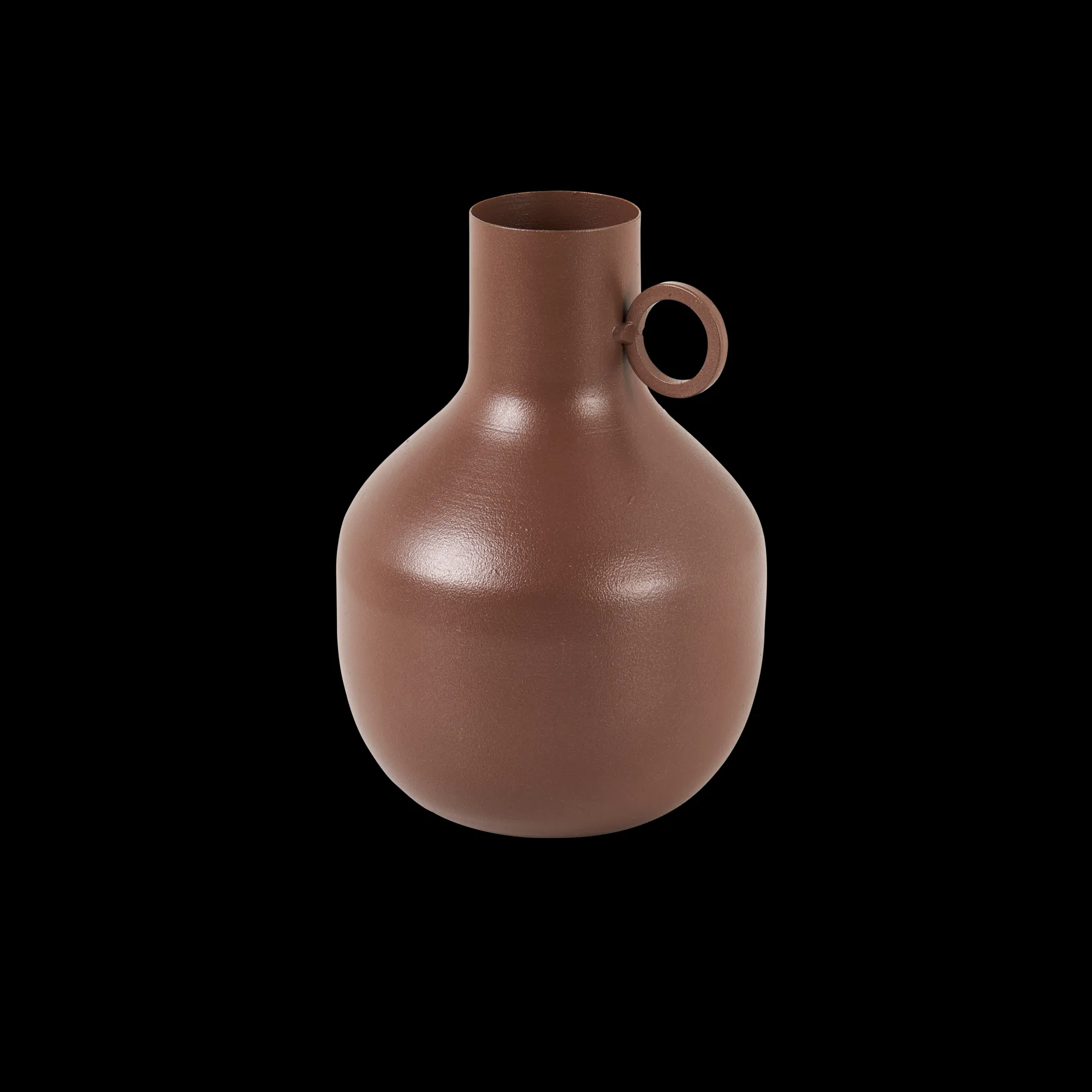 Outlet CASA Rondo Vaso Marrone Scuro