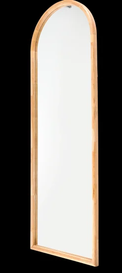 Best CASA Rubberwood Specchio Naturale