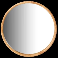 Online CASA Rubberwood Specchio Naturale