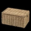 Hot CASA Seagrass Cesto Portatutto M Con Coperchio Naturale