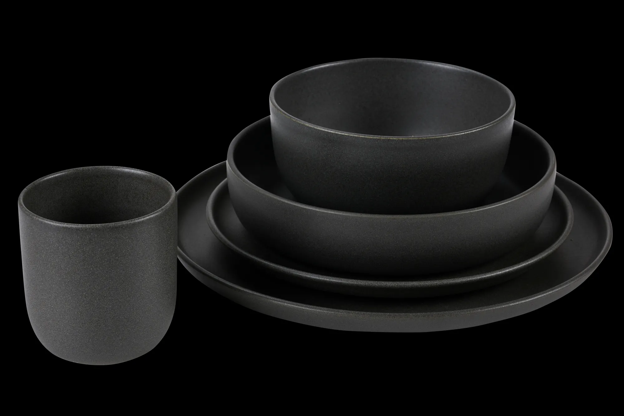 Outlet CASA Soul Coal Mug Grigio Scuro