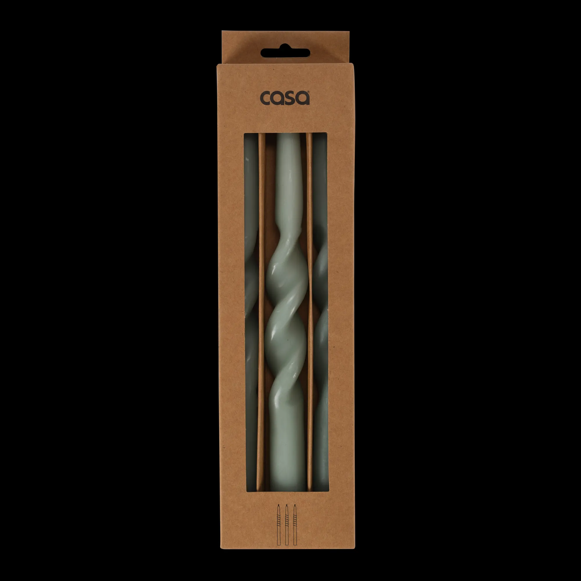 Sale CASA Spiral Candela A Spirale Verde