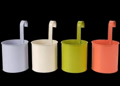Best CASA Tanaman Vaso Sospeso 4 Colori Arancione