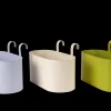 CASA Tanaman Vaso Sospeso 3 Colori Bianco Antico