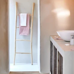 Online CASA Teak Scaletta Naturale