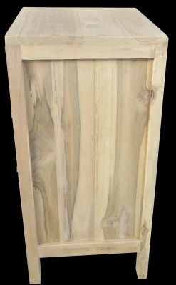 Outlet CASA Teck Armadio A 3 Cassetti Naturale