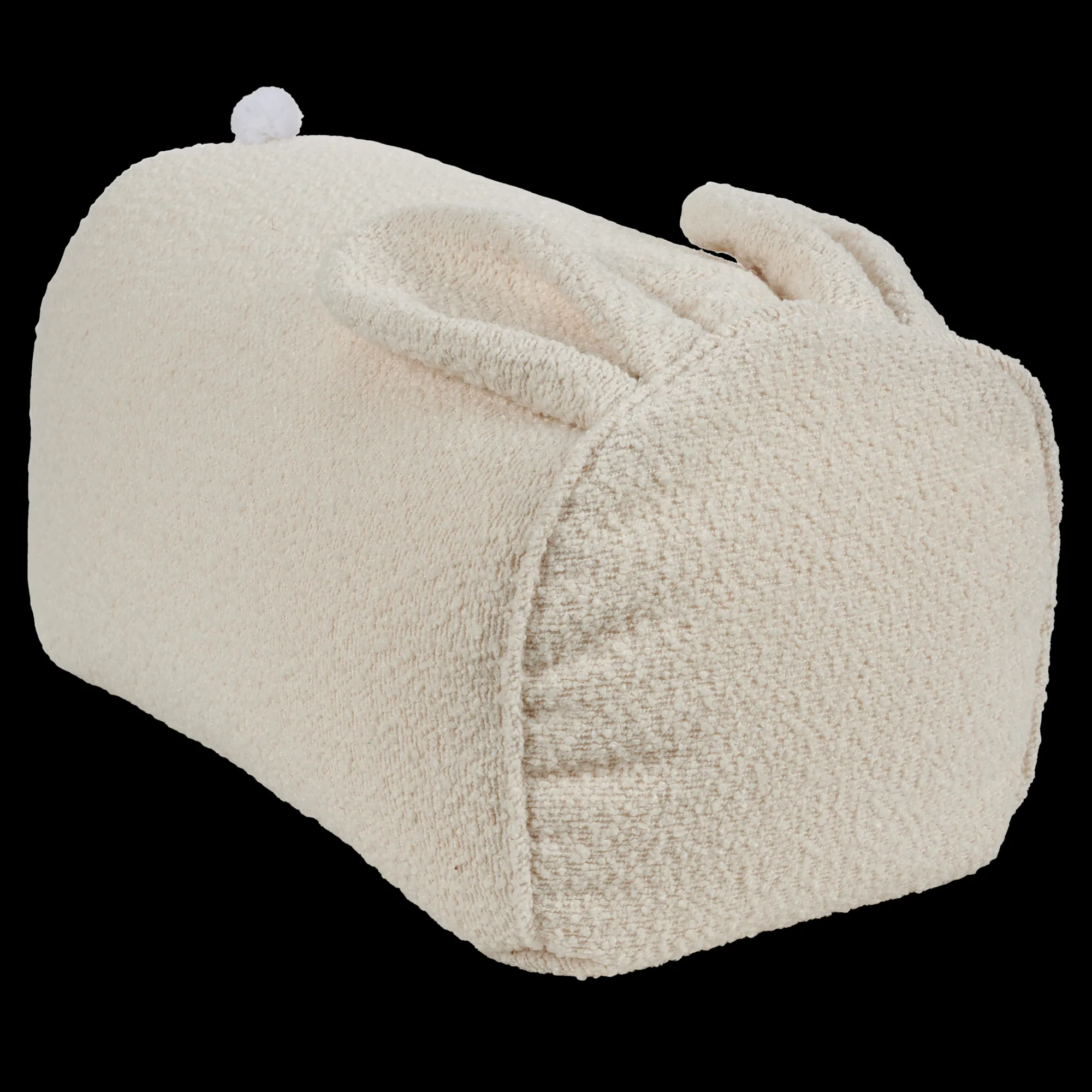 Clearance CASA Teddy Bunny Pouf Bianco Antico