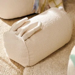 Clearance CASA Teddy Bunny Pouf Bianco Antico