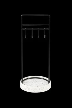 Clearance CASA Terrazzo Portagioielli Nero, Bianco, Grigio