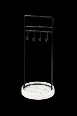 Clearance CASA Terrazzo Portagioielli Nero, Bianco, Grigio