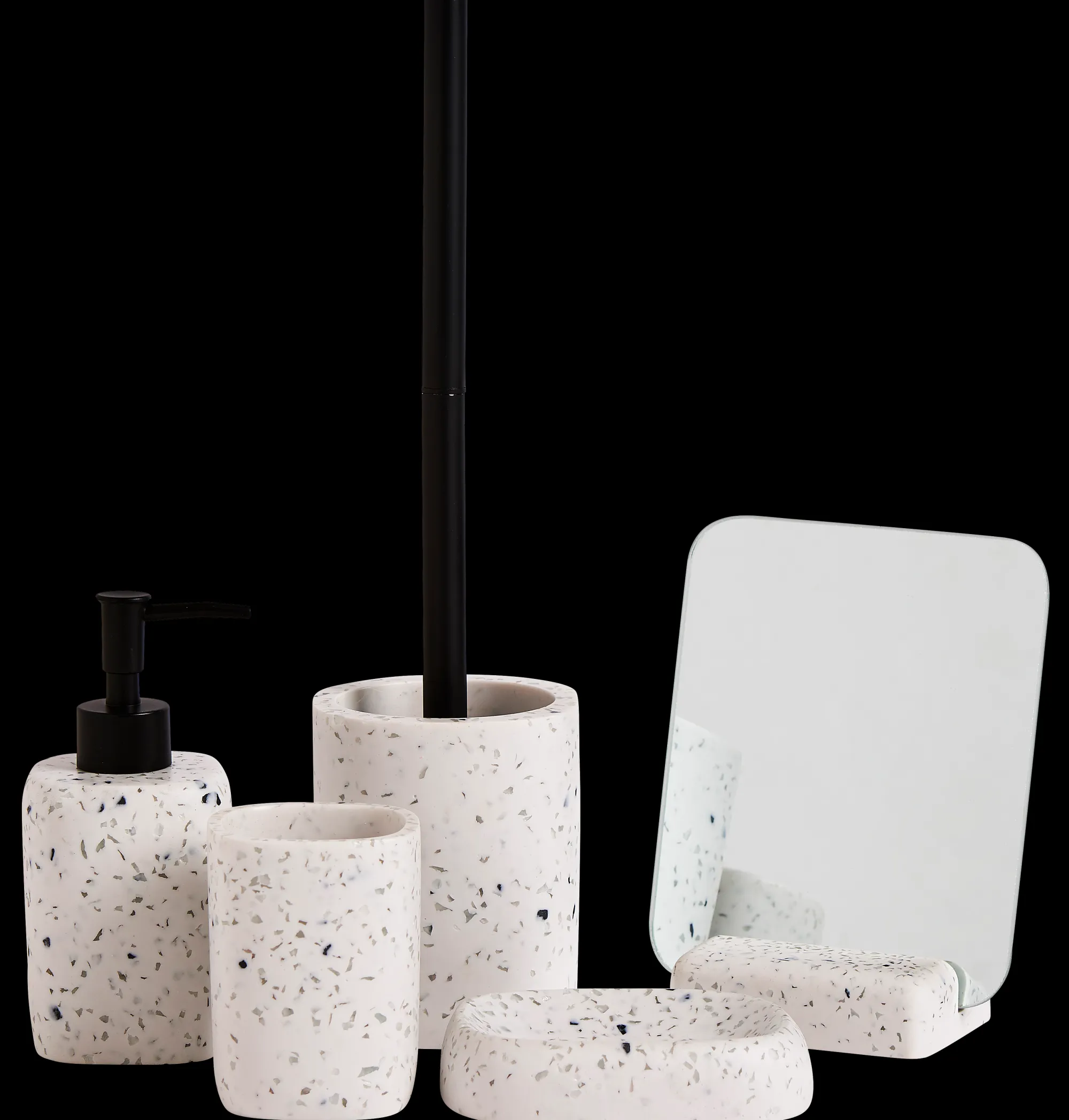 Online CASA Terrazzo Scopino Wc In Supporto Bianco