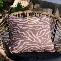 Clearance CASA Tigro Cuscino Da Esterno Marrone