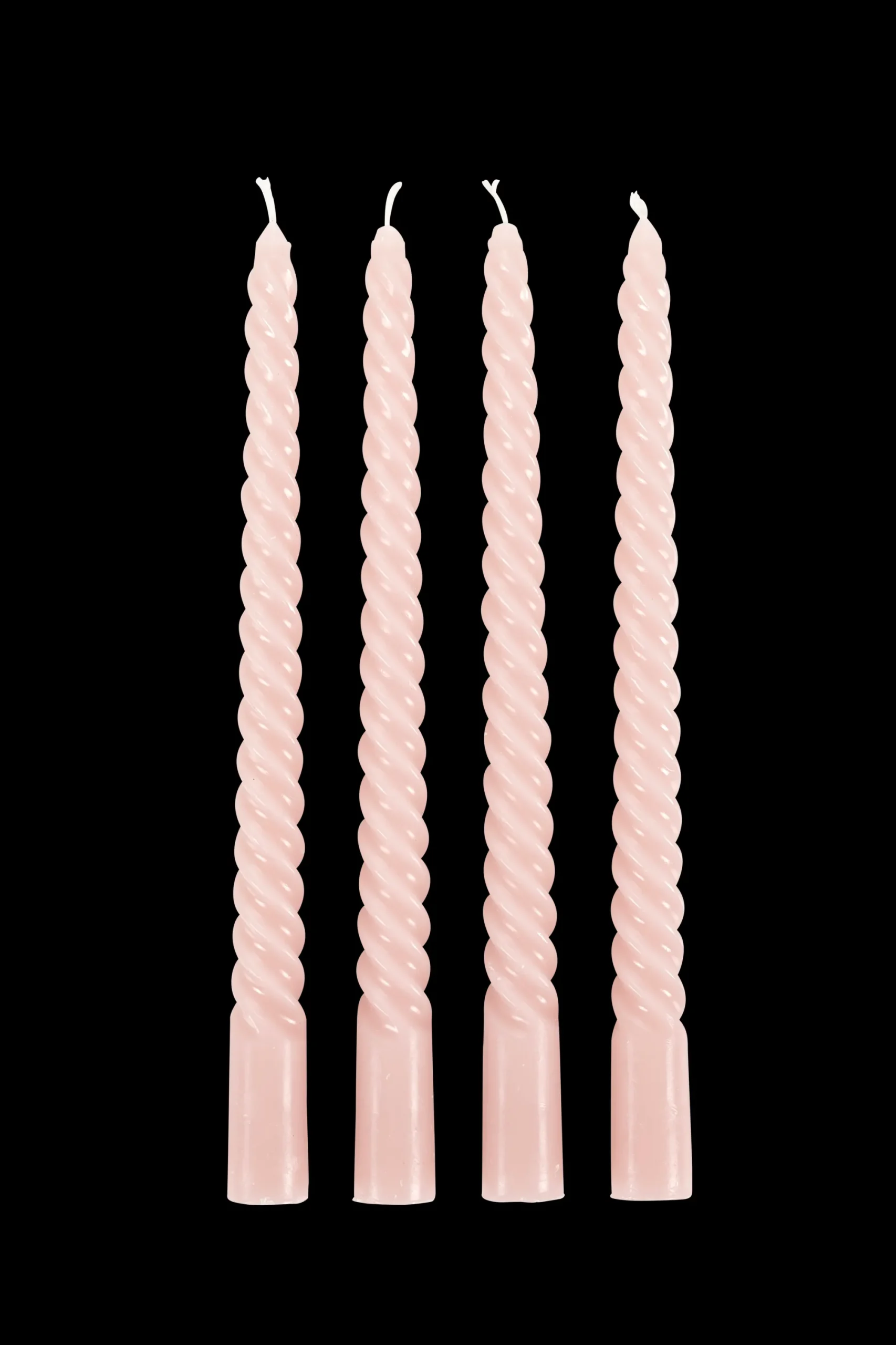 Online CASA Twist Candele Intrecciate Set Di 4 Rosa