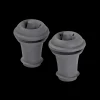 New CASA Vacuvin Tappi Da Vino Set Di 2 Grigio