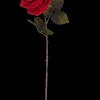 CASA Velvet Fiore Artificiale Rosso