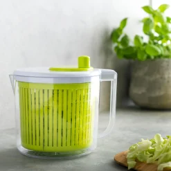 Hot CASA Vida Verde Centrifuga Per Insalata Bianco, Verde