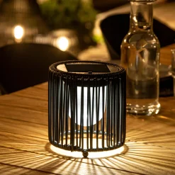New CASA Vinn Lampada Solare Nero