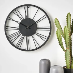 Online CASA Wheel Orologio Da Parete Nero