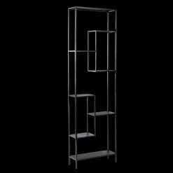 Outlet CASA William Scaffale Da Parete Nero