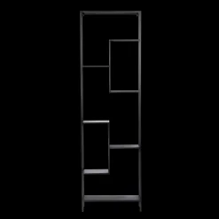 Outlet CASA William Scaffale Da Parete Nero