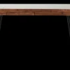 Clearance CASA Winston Scrivania Nero, Marrone