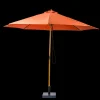Clearance CASA Wood Ombrellone Senza Base Colore Ruggine