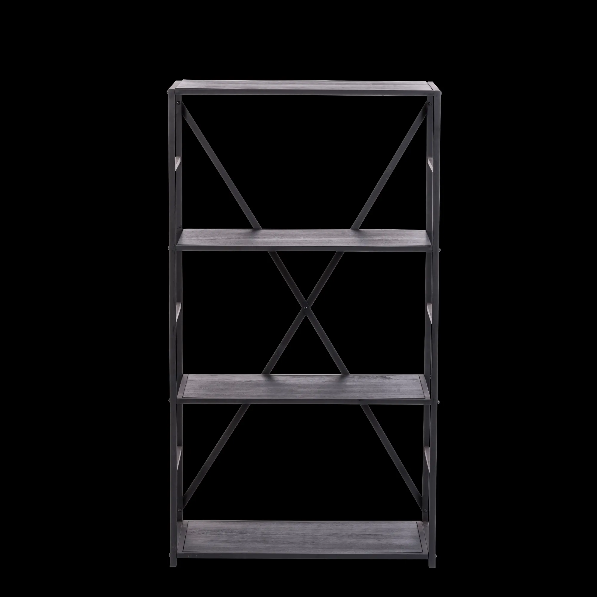 Outlet CASA Xavier Scaffale Da Parete Nero